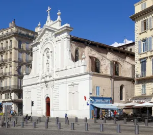 Church of Saint-Ferréol les Augustins, southwest elevation