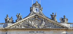 Place Stanislas, Nancy City Hall, pediment