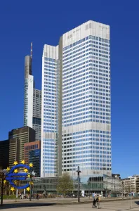 Eurotower, southwest elevation