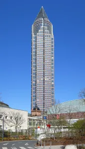 Trade Fair Tower, southwest elevation