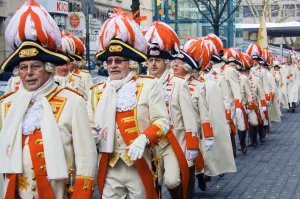 Cologne Carnival prince's guards parade