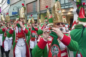 Cologne Carnival prince's guards parade