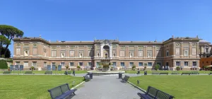 Vatican Museums, Vatican Pinacotheca, south elevation