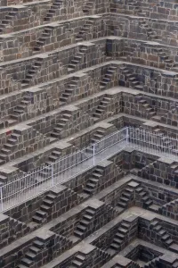 Chand Baori, stairs