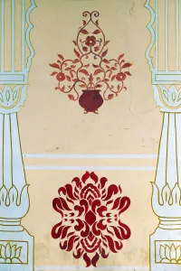 City Palace, Pritam Chowk, mural painting