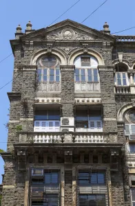 National Insurance Building, facade detail