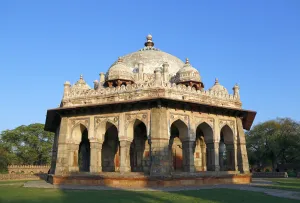 Isa Khan's Tomb, west elevation