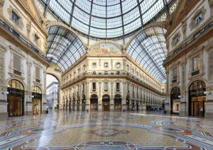 Vittorio Emanuele II Gallery, octagon