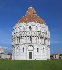 Baptistery of St. John, west elevation