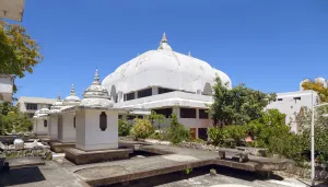 Shree Hindu Union of Mombasa Complex, Hindu Temple Centre, northwest elevation