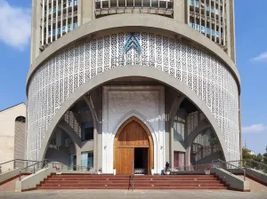 FCB Mihrab, entrance