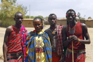 Group of Maasai
