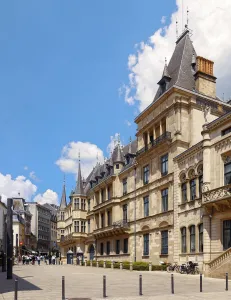 Grand Ducal Palace, south elevation