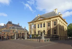 Mauritshuis, next to Binnenhof (southeast elevation)