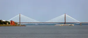 San Roque González de Santa Cruz International Bridge, north elevation