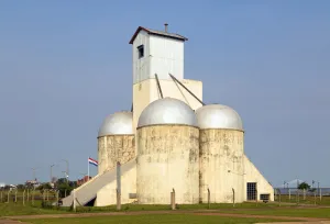 San José Silo, northwest elevation