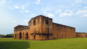 Jesuit Mission of Jesús de Tavarangue, church, northwest elevation