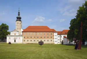 Kostanjevica Cistercian Monastery, west elevation