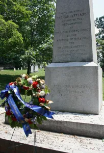 Monticello, Thomas Jefferson's grave