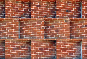 Church of Atlántida, facade detail