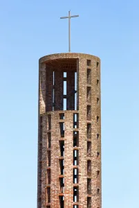 Church of Atlántida, top of the bell tower