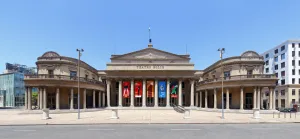 Solís Theatre, north elevation