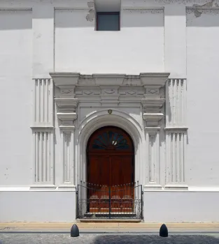 Saint Ignatius of Loyola Church, northern lateral door