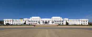 Old Parliament House, northeast elevation