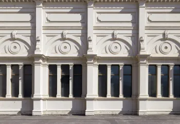 Royal Exhibition Building, facade detail