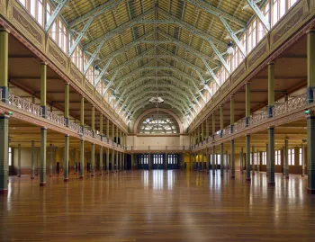 Royal Exhibition Building, western wing interior