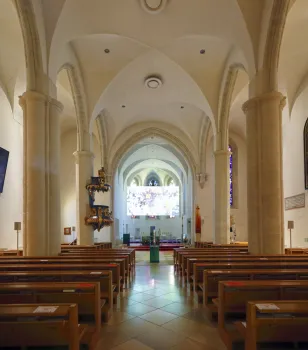 Eisenstadt Cathedral, interior