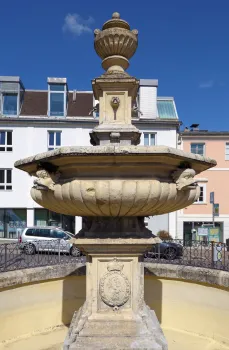 Emerikus Fountain, detail
