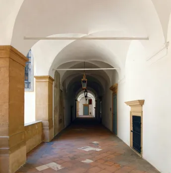 Eggenberg Palace, corridor