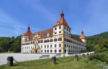 Eggenberg Palace, east elevation