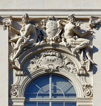 Graz Opera, detail of the northeastern facade