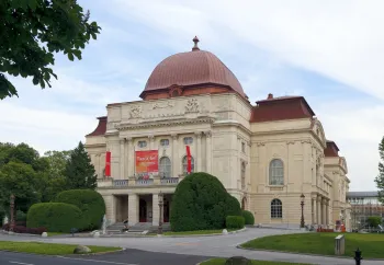 Graz Opera, northwest elevation