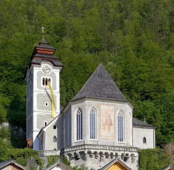 Parish Church of Mary at the Mountain, east elevation