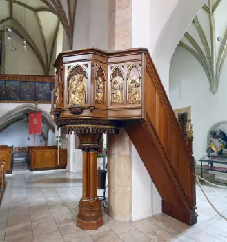 Parish Church of Mary at the Mountain, pulpit