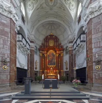 Jesuit Church, apse with high altar