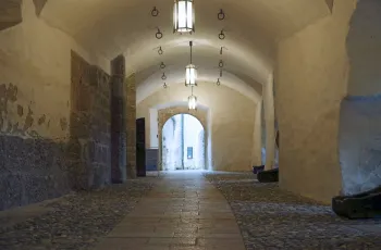 Hohensalzburg Fortress, cannon corridor