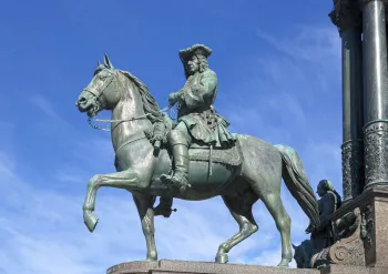 Maria Theresa Monument, equestrian statue of Ludwig Andreas von Khevenhüller