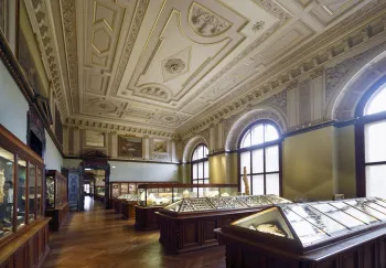 Natural History Museum, mineralogy exhibition room