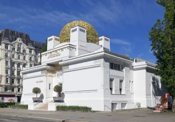 Secession Building, west elevation