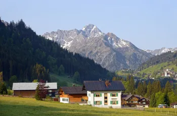 Widderstein mountain from Kleinwalsertal