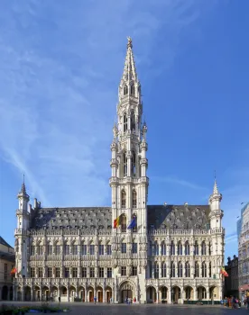 Brussels Town Hall, main facade