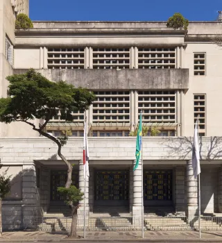 Palace of the Municipality, facade detail