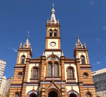 Sanctuary of St Joseph, upper section of the main facade