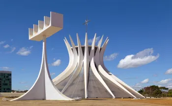 Cathedral of Brasília, northwest elevation