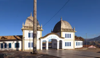 Romaria, main gate, east elevation