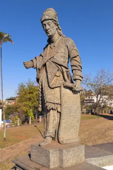 Sanctuary of Bom Jesus de Matosinhos, statue of the prophet Amos